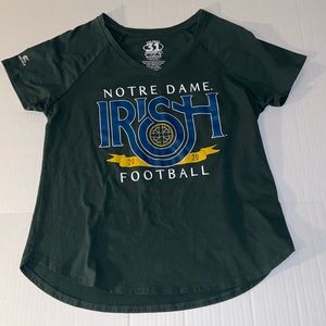 The Shirt 31 Years Notre Dame Fighting Irish V-Neck Short Sleeve T-Shirt
